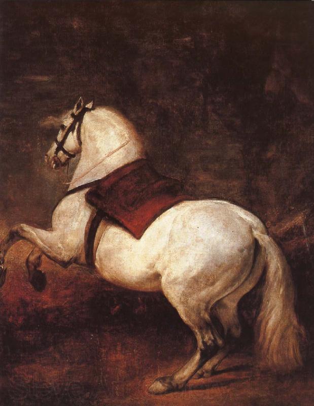 VELAZQUEZ, Diego Rodriguez de Silva y White horse Norge oil painting art